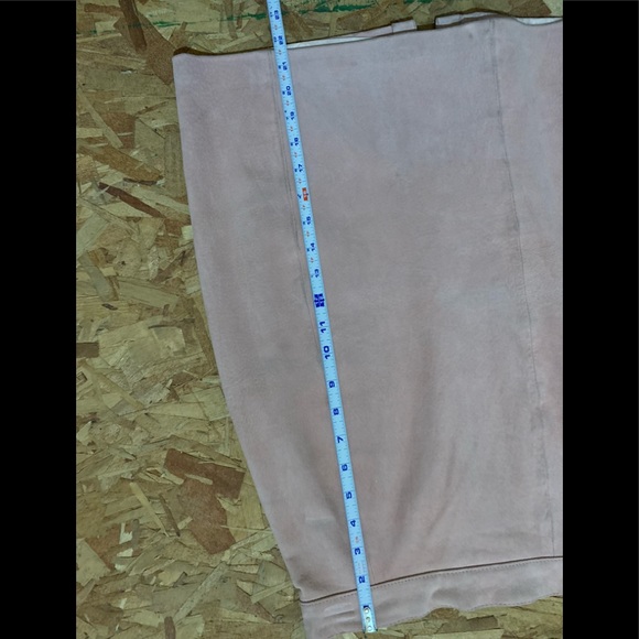 Pink leather skirt - Picture 5 of 5